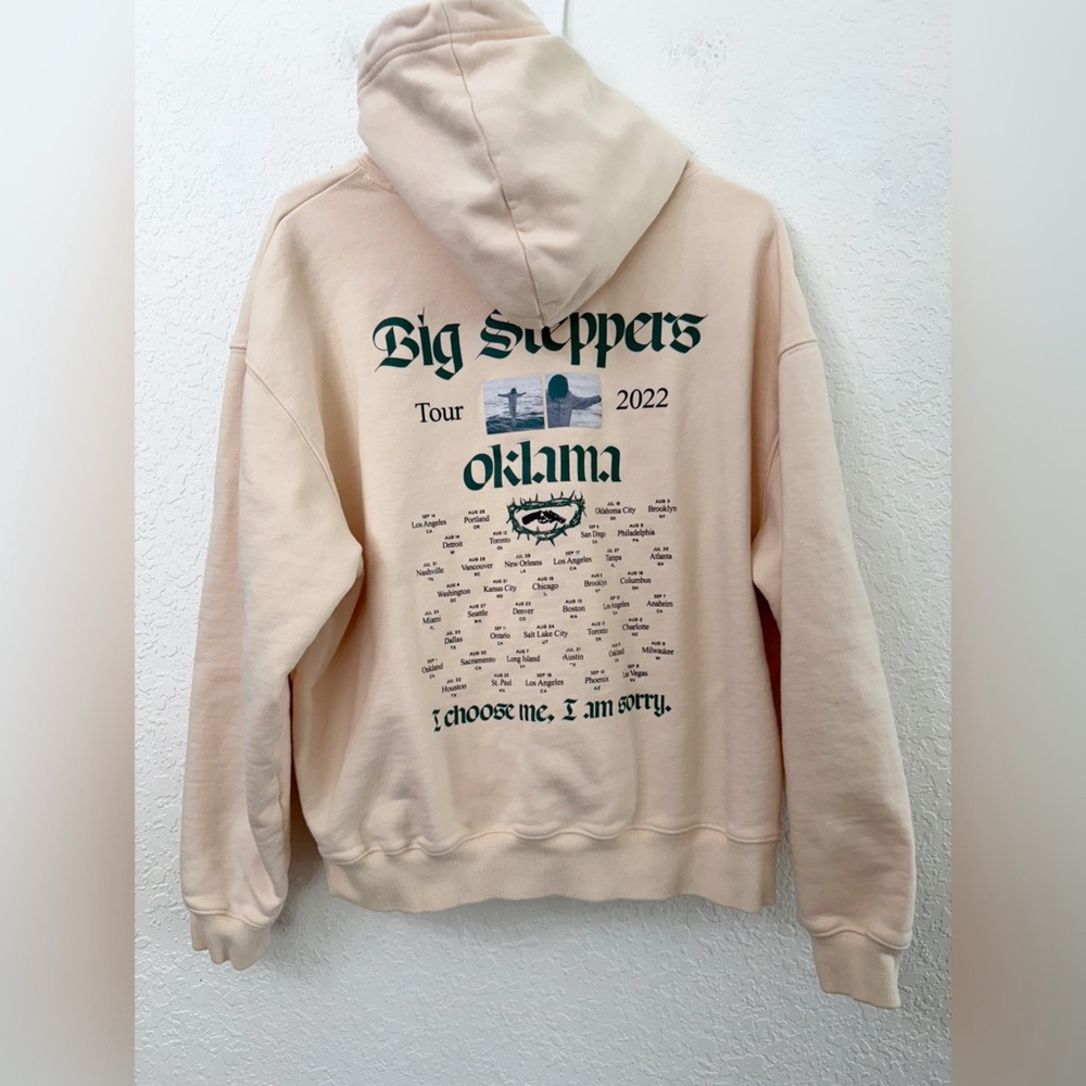 Kendrick Lamar The Big Steppers Tour '22 Embroidered Concert Hoodie